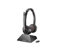 HP Poly Cuffie Poly Savi 8220 UC DECT 1880-1900 MHz USB-A certificate per Microsoft Teams