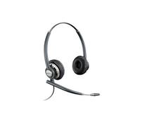 Poly HW720 Auricolare Cablato A Padiglione Ufficio Nero (EncorePro HW720, duo -