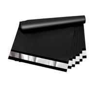 Poly Mailers 19x24 50 pezzi grandi sacchetti di spedizione autosigillanti neri