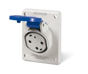 Poly Pool 200.01663 presa energia Blu, Bianco Poly Pool