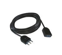 POLY POOL - 5 M PROLUNGA CON SPINA 16 A E PRESA BIVALENTE BIANCA
