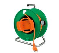 Avvolgicavo elettrico Poly Pool arancio e verde H05VV-F 3x1,5 mmq 25 m PP0719