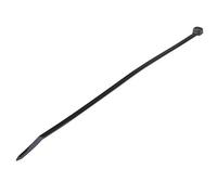 Poly Pool PP0301.12Q Set di 100 Fascette Fermacavi/Stringicavo, 4.8 mm x 350 mm, Diametro di Serraggio da 3 a 90 mm, Nero