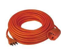 Poly Pool PP0379.15 Prolunga da Giardino 15 m, Spina 16 A e Presa Pluristandard, Arancio, Metri