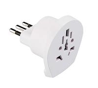 Poly Pool Adattatore universale da viaggio PP0444 Tipo L (IT) Bianco