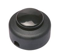 Poly Pool PP0476.2X interruttore puls. unipolare 2A, nero