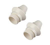 Poly Pool PP0491Q n. 2 Portalampada E14 2 ghiere