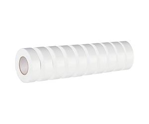 Poly Pool PP0517.10 n. 10 rotoli Nastro isolante 19x25mm bianco