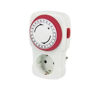 POLY POOL | PP1405 Temporizzatore Presa Elettrica Temporizzata Tedesca, Programmatore Giornaliero 250V, Timer Programmabile, Colore Bianco