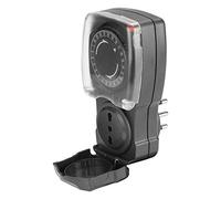 Poly Pool PP1412 Programmatore Timer Giornaliero Per Esterno, Spina 16 A e Presa Bivalente