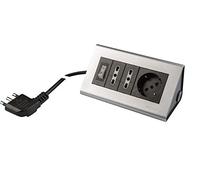 Multipresa Da Scrivania 2 Prese Bivalenti+1 Shuko PP2590.2Q