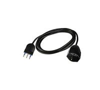 Poly Pool PP2621.1Q 3mt Prolunga Elettrica sp.16A pr.pl.10/16A 2P+T, Nero