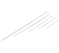 Poly Pool PP311.1 N° 100 Fascette 3,5 x 290 MM Bianche Per Cablaggi All'Interno Di Apparecchiature Elettriche Diametro Di Serraggio 2 ÷ 80 MM