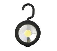 Poly Pool PP3110 Lampada ULTRA LED COB Mini Compatta Tascabile Multifunzionale Per Uso in Casa Per Armadi Ufficio Campeggio Escursioni Con Gancio Girevole A Scomparsa E Magnete Senza Fili a Batteria