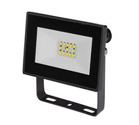 POLY POOL - PP3130 Proiettore Luce LED da Esterno Portatile 10W 970LM - Faretto LED da Esterno Impermeabile con Staffa di Fissaggio Regolabile - Faro LED Esterno da Garage Cantiere Campeggio Portatile