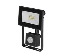 POLY POOL - PP3136 Proiettore Luce LED da Esterno Portatile 10W 970LM - Faretto con Sensore Crepuscolare con Staffa di Fissaggio Regolabile - Faro LED Esterno Impermeabile da Garage Cantiere Campeggio