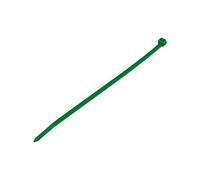 Poly Pool PP7520.8Q Set di 100 Fascette Fermacavi/Stringicavo, 4.8 mm x 200 mm, Diametro di Serraggio da 3 a 50 mm, Verde