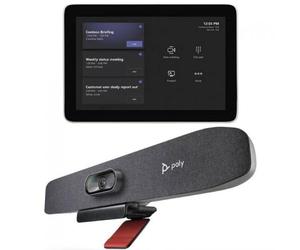 Poly R30 Kit per camera piccola/media include Studio R30 USB Video Bar GC8 Touch Controller Cavo 10 m USB3.1 A a C Pwr Cord UK Type