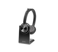 POLY Savi 7320 UC stereo DECT 1 880-1 900 MHz Cuffie certificate Microsoft Teams - Nouvo