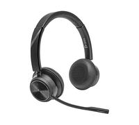 POLY Savi 7420 Office Stereo DECT 1880-1900 MHz Headset CUFFIE, Nero