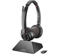 POLY Savi 8220 DECT UC USB-A 1880-1900 MHz Cuffie certificate Microsoft Teams - Nouvo