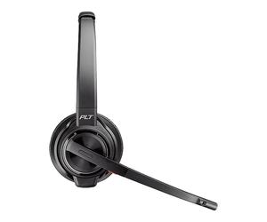 POLY Savi 8220 Office Stereo DECT 1880-1900 MHz Headset CUFFIE, Nero