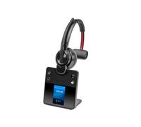 Poly Savi 8410 Office - Savi 8400 Series - Cuffie on-ear - DECT/Bluetooth - senza fili - Nero - Certificate per Microsoft Teams