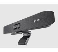 Poly Studio X50 4K UHD All in One Videocamera per videoconferenza con supporto display - Zoom 5x, FOV 120º, doppi altoparlanti, 5 microfoni, WIFI, Bluetooth, DirectorAI, blocco del rumore