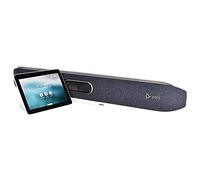Poly - Studio X50 (Polycom) con controller touch TC8 - Barra video e audio 4K - Sistema di conferenza per sale riunioni di medie dimensioni - Funziona con team, zoom e altro