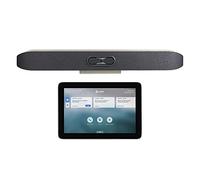 Poly Studio X50 TC8 - Kit controller touch per videoconferenza - Acquisizione UHD 2160p (4K), zoom 5x, FOV 120º, schermo da 8 pollici (1280 x 800), altoparlanti stereo, blocco del rumore, monitoraggio
