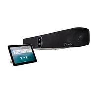 Poly - Studio X70 Video Bar + TC8 Touch Controller (Plantronics + Polycom) - Audio e videoconferenze 4K di alta qualità per grandi sale conferenze - fotocamera, altoparlanti, microfoni - Funziona con
