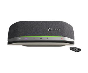 Poly Sync 20 + Sy20 Altoparlante portatile Bluetooth per conferenze, argento