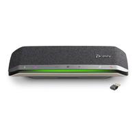 Poly Sync 40 + con Dongle BT600 USB Teams Soluzione audio pratica e potente con doppia connessione USB e Bluetooth: ideale per accompagnarti in