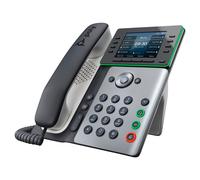 Poly Telefono IP Edge E300 abilitato per PoE IP Phone Nero Cornetta 82M92AA
