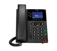 POLY Telefono IP VVX 250 a 4 linee abilitato per PoE