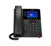 Poly Telefono IP VVX 350 a 6 linee abilitato per PoE IP Phone Nero 89B68AA