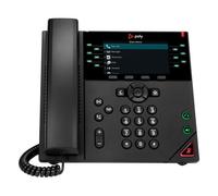 POLY Telefono IP VVX 450 a 12 linee abilitato per PoE