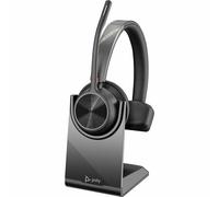 Poly Voyager 4310-M Mono Bluetooth USB-A Cuffie con Stand di Ricarica