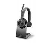 Poly Auricolare Voyager 4310 UC Mono Bluetooth USB-A stazione ricarica certificato Teams Nero