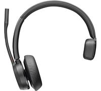 POLY Voyager 4310 UC Auricolare Wireless A Padiglione Ufficio USB tipo-C Bluetooth Base di ricarica Nero