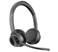 POLY Voyager 4320 UC Auricolare Wireless A Padiglione Ufficio USB tipo A Bluetooth Nero NEW
