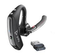 POLY Voyager 5200 USB-A Bluetooth Headset +BT700 dongle CUFFIE, Nero