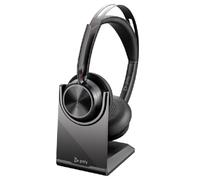Cuffia con microfono POLY Voyager Focus 2 USB-C-C Headset +USB-C/A Adapter +Charging Stand [9T9J5AA#AC3]