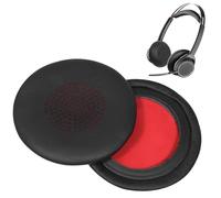 Poly Voyager Focus 2, copriauricolari di ricambio Alriedy, compatibile con Plantronics Voyager Focus B825/1&2 UC, Blackwire 5200/5210/5220/7225, Backbeat Sense, 2 pezzi