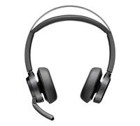 POLY Voyager Focus 2 Cuffie USB-C + adattatore USB-C/A + base di ricarica - Nouvo