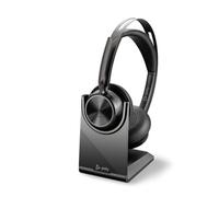 POLY Voyager Focus 2 UC Cuffie ad archetto con e senza fili per ufficio/centro chiamate USB Type-A Bluetooth Nero - Nouvo
