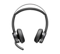HP - Voyager Focus 2 Microsoft Teams Certified USB-C-C Headset +USB-C /A Adapter +Charging Stand