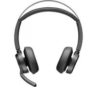 HP Poly Voyager Focus 2 USB-C-C Headset +USB-C/A Adapter +Charging Stand