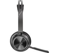 Poly Voyager Focus 2 Microsoft Teams Certified USB-C-C Headset +USB-C/A Adapter +Charging Stand