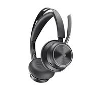POLY Voyager Focus UC Cuffie senza fili ad archetto per ufficio/centro chiamate Bluetooth Nero - Nouvo